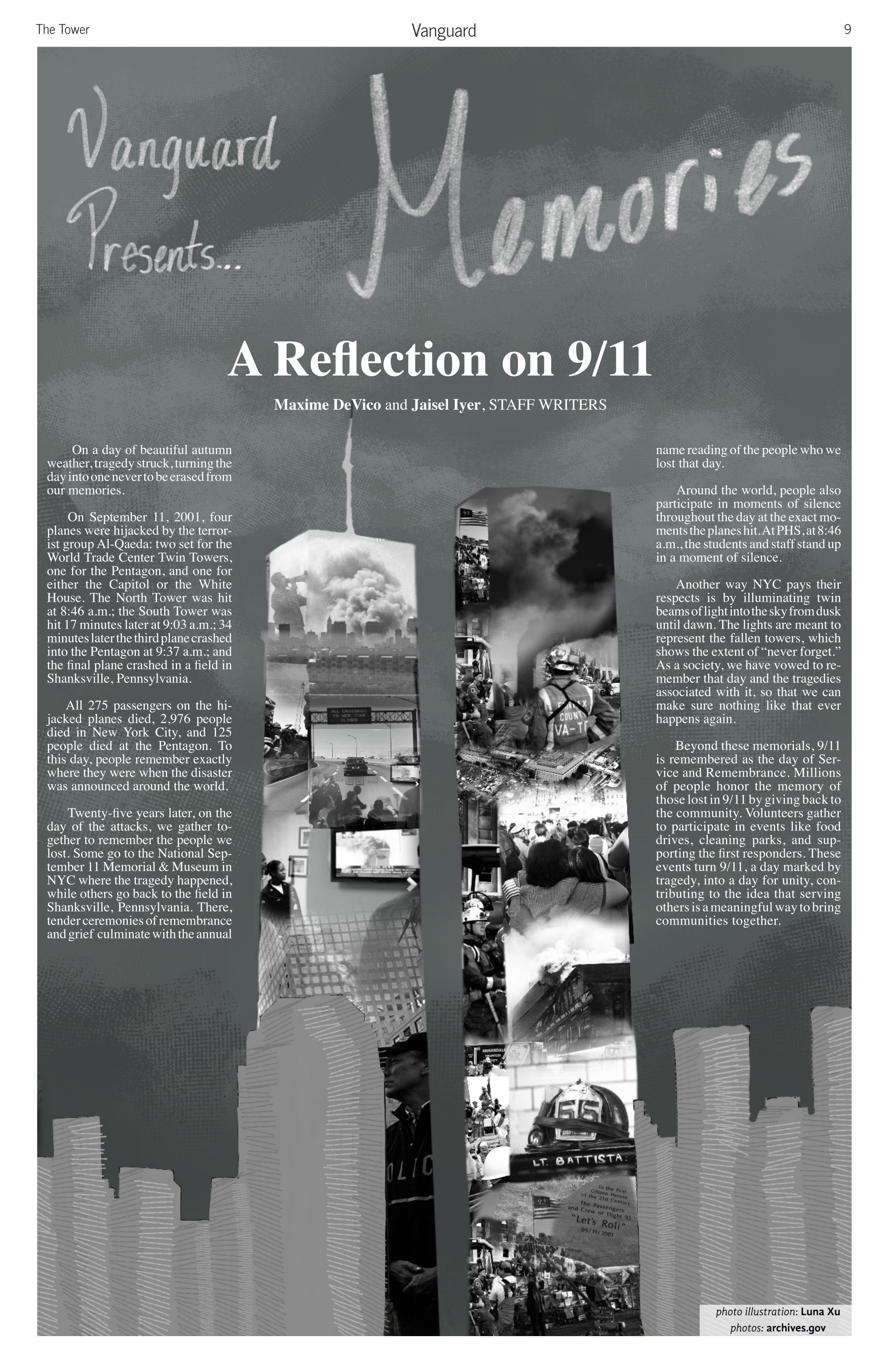 Vanguard Presents: Memories page 1